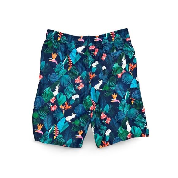 Joe Boxer Multicolor Tropical Swim Trunks Size XL (14-16) - Picture 2 of 4